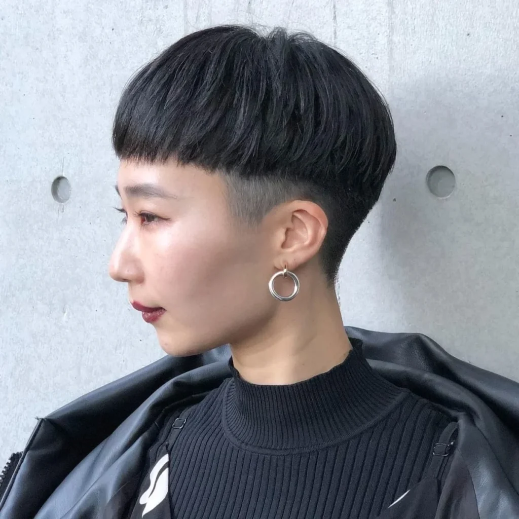 Korean Bowl Haircut for Girls