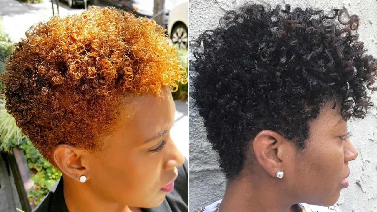 Tapered Natural Hairstyle