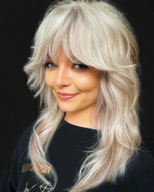 1. Long Feathered Fringe
