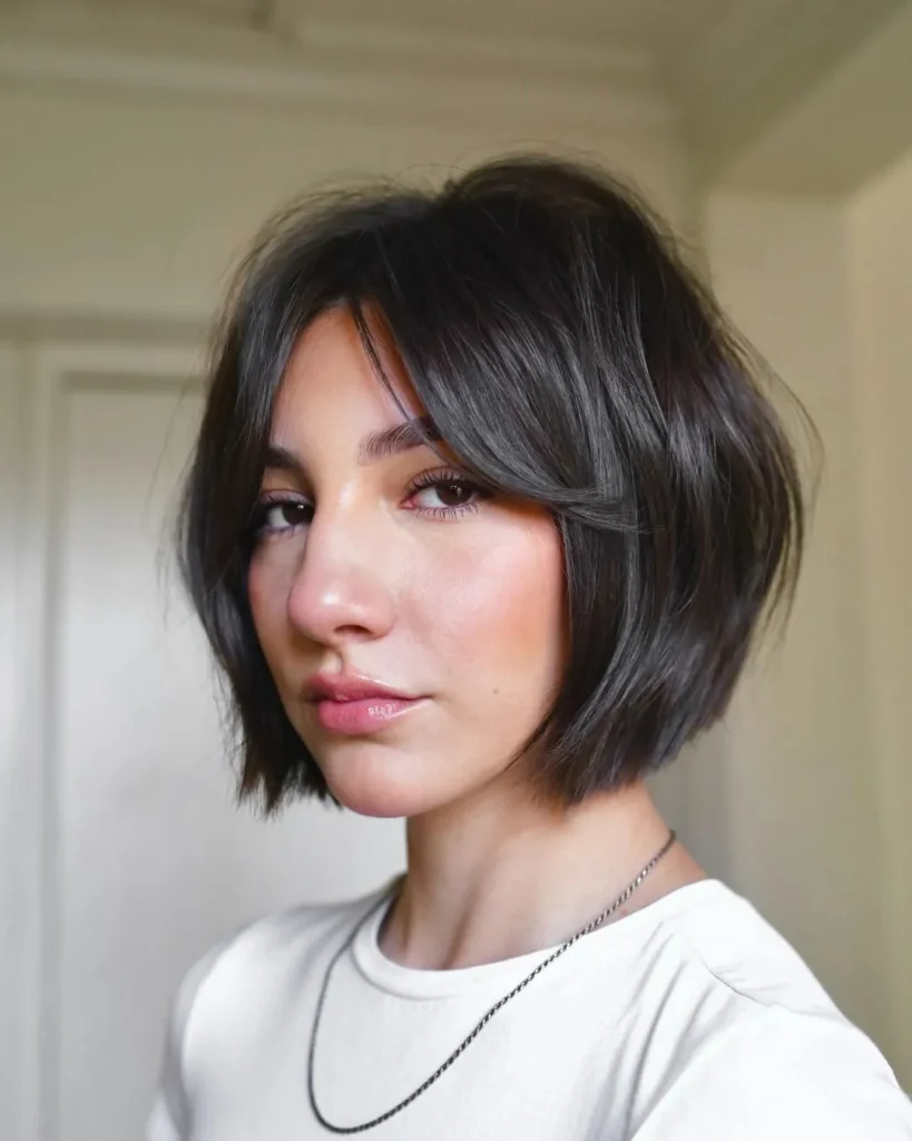 11. Soft Blunt Bob
