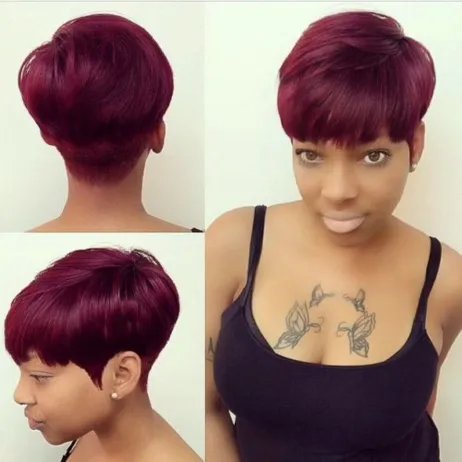 2. Classy Tapered Short Hairstyle
