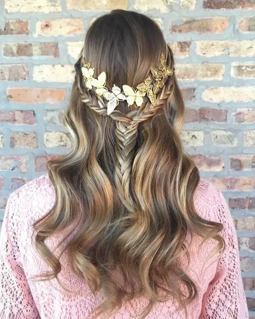 10. Bohemian Fishtail Crown
