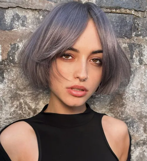 13. Voluminous Pixie Bob Haircut
