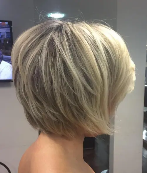 4. Tousled and Textured Bob
