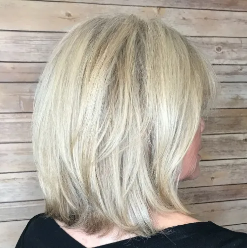 13. Shoulder Length Cut with Subtle Layers
