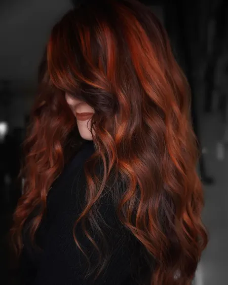 8. Reddish Auburn Highlights
