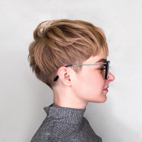 8. Chopped Undercut Pixie
