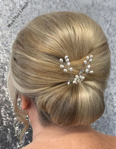 9. Sleek Chignon
