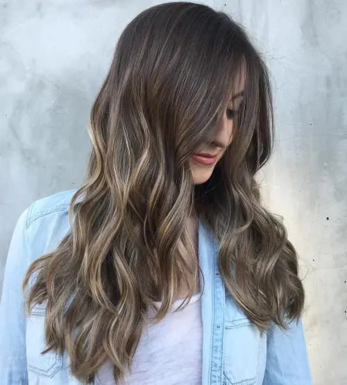 4. Subtle Ash Balayage
