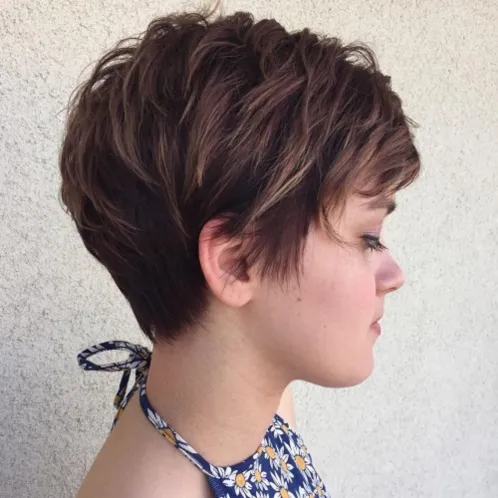 4. Choppy Pixie Cut
