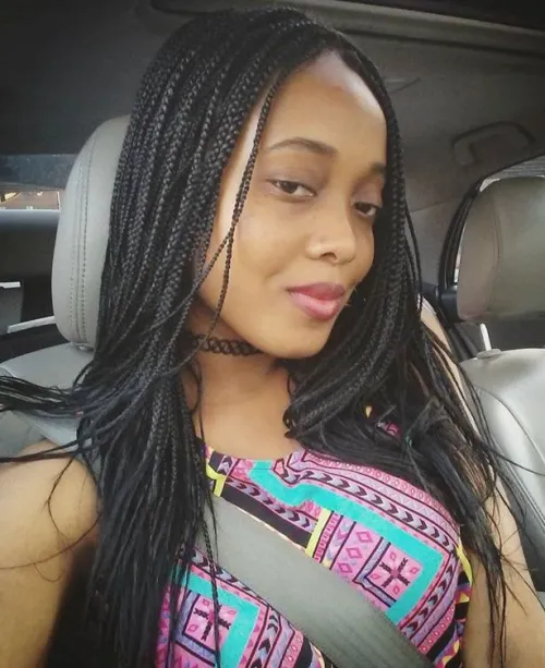 9. Long Micro Box Braids
