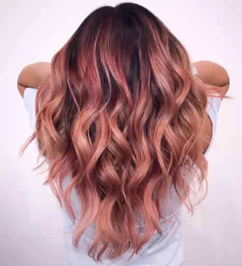 1. Multiple Shades of Rose Gold
