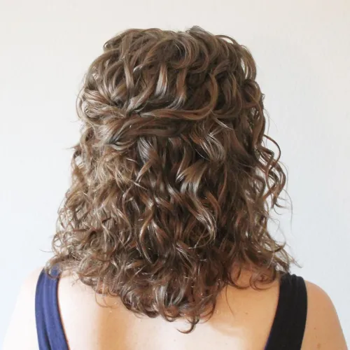 5. Prom Hairstyle for Medium Length Hair
