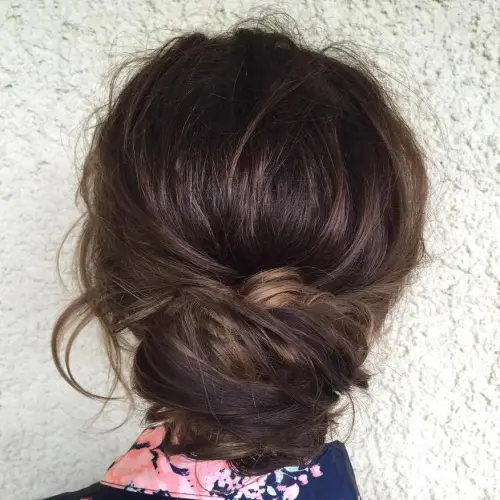 10. Tucked Chignon
