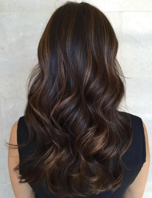 5. Subtle Chocolate Balayage
