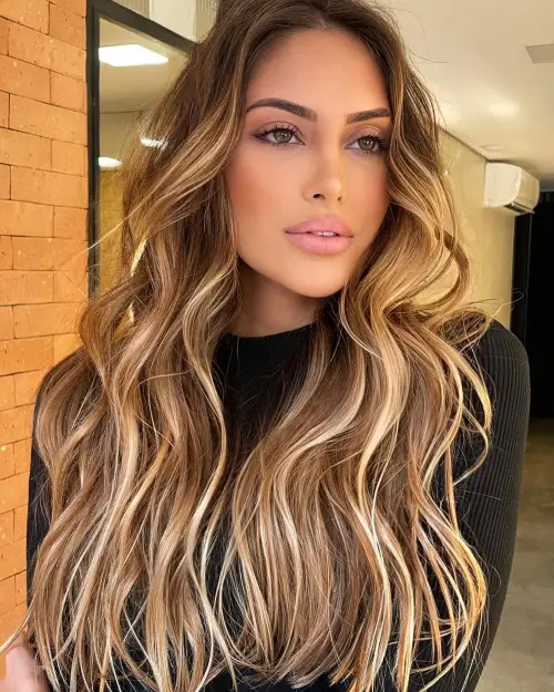 9. Extra Long Highlighted Waves
