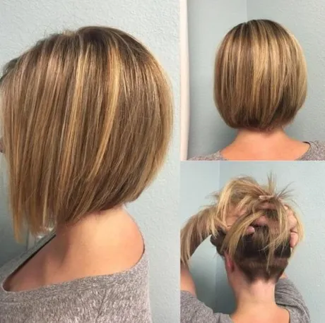 3. Shaved Back Bob
