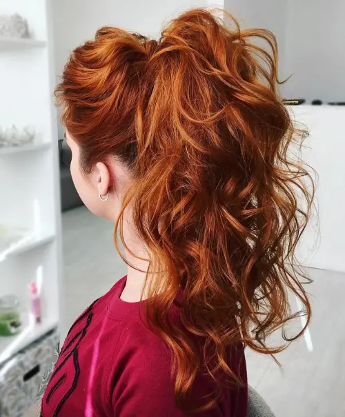 7. Long Cascading Curls
