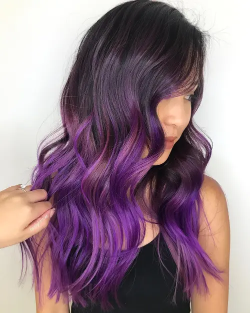 7. Mystical and Bold Balayage
