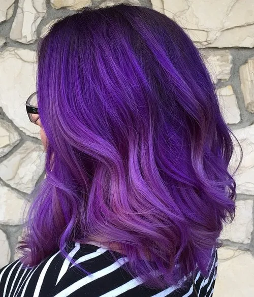 8. Bright Purple Lob
