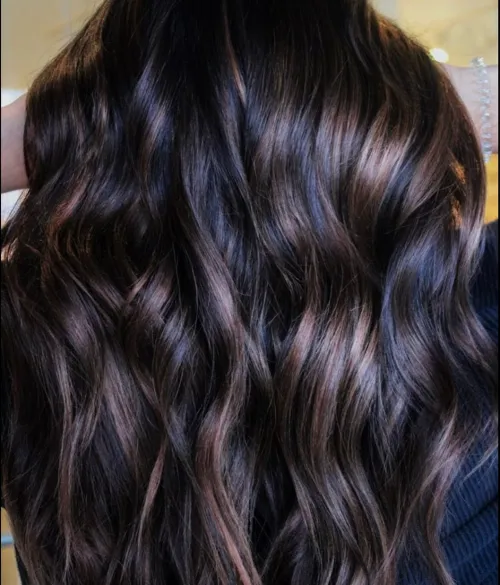 3. Dark Brown with Cool Brown Highlights
