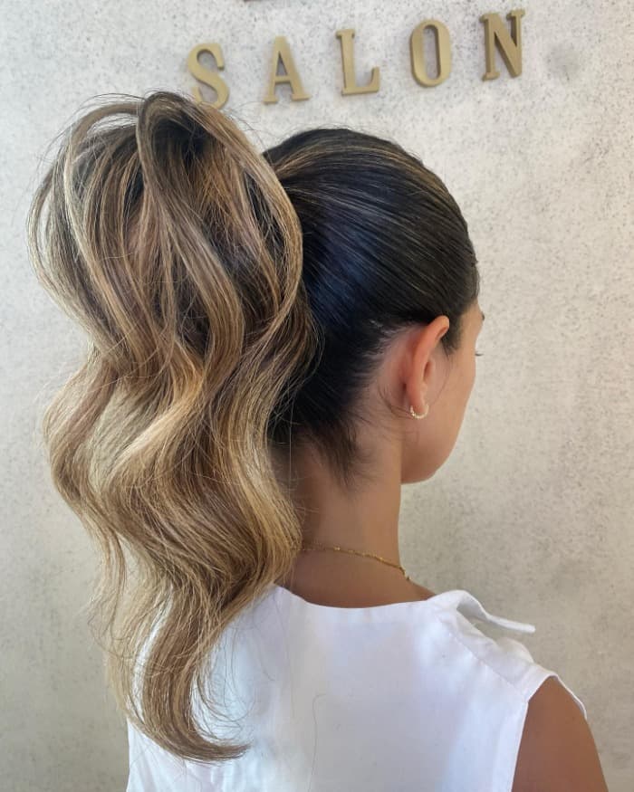 High-Volume Ponytail
