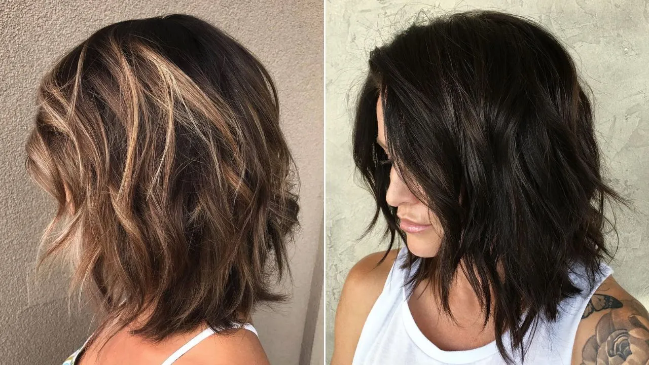 These medium-length haircuts for thick hair