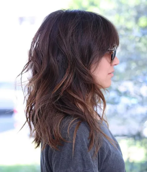 4. Long Layered Haircut
