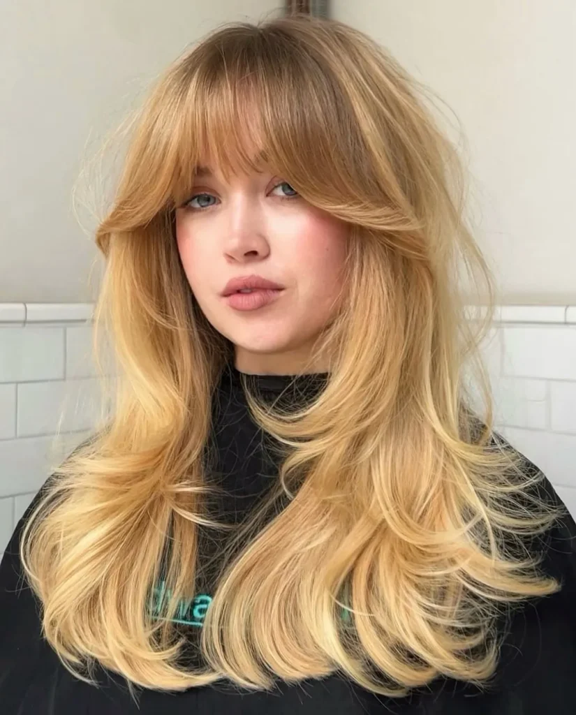 11. Sabrina Carpenter Bangs
