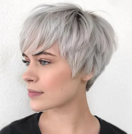 15. Choppy Silver Pixie
