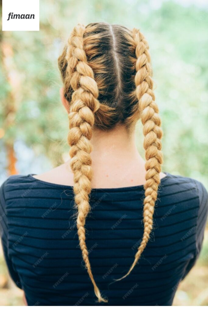 7. Exaggerated Dragon Tail Braid