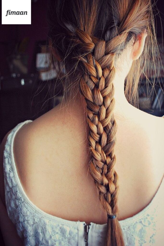 1. Dramatic Triple Braid