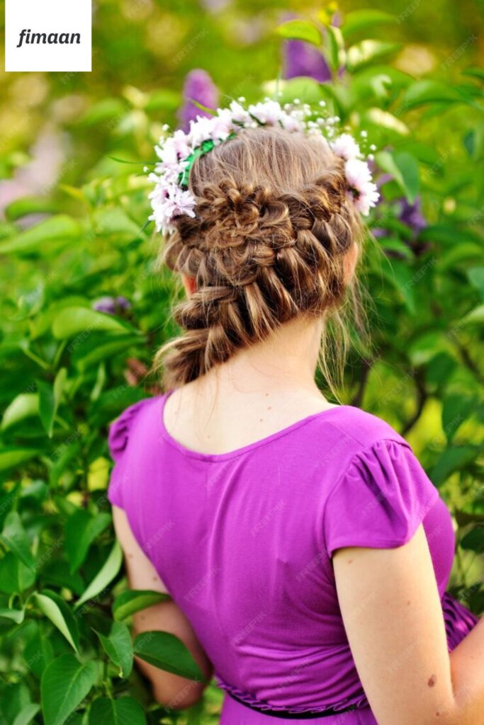 15. Lace Braid Hairstyle