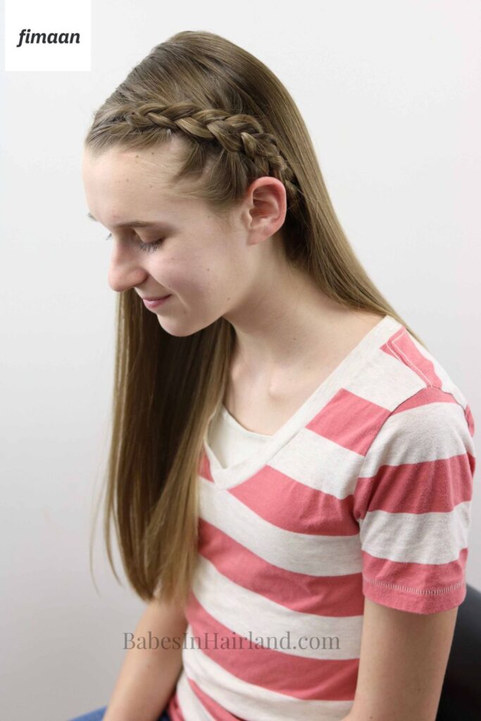 5. Dutch Side Braid Hairstyle