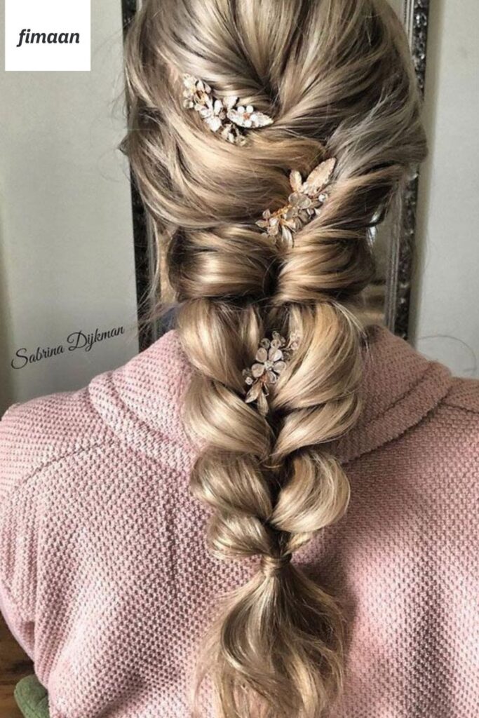 2. Bohemian Pull Through Braid