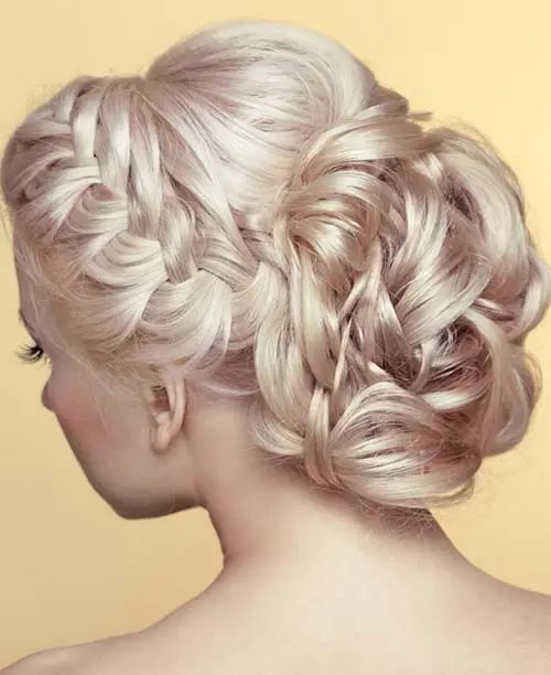 Knotted Braided Updo