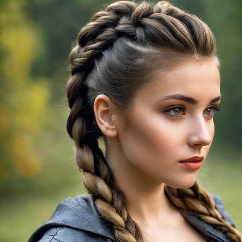 Braided Faux Hawk