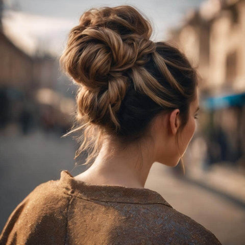 Messy Boho Bun