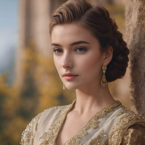 Side-Swept French Twist