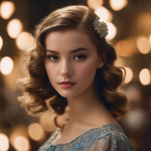 Vintage-Inspired Hollywood Waves